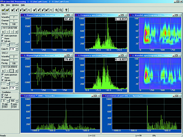 A-line OSC波形分析软件